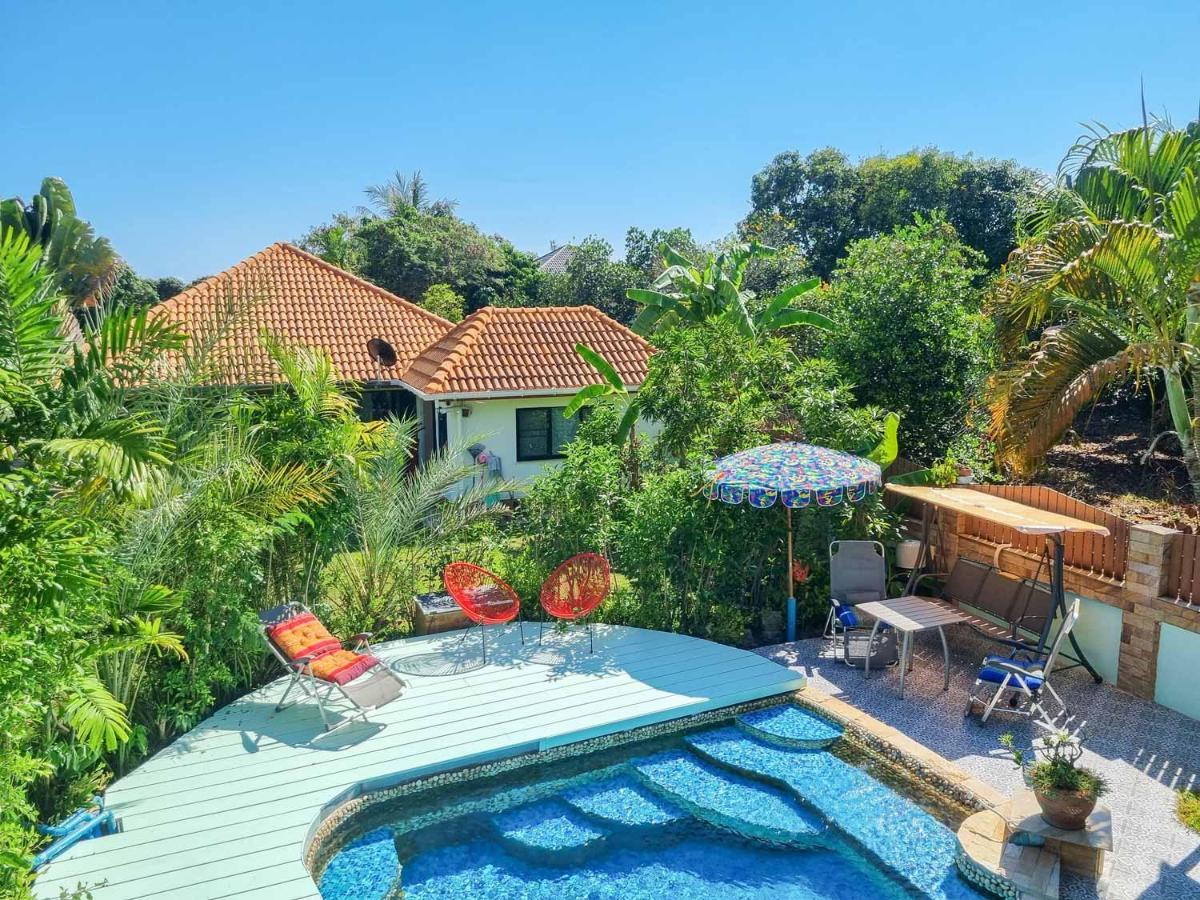 Tina'S Living Paradise - Guesthouses With Private Pool Ban Phe Extérieur photo