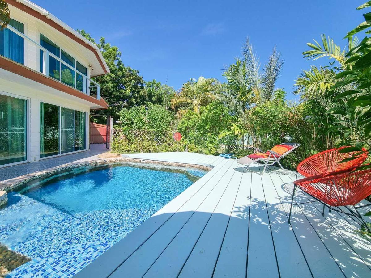 Tina'S Living Paradise - Guesthouses With Private Pool Ban Phe Extérieur photo